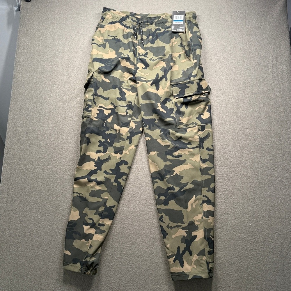 Under Armour Cargo Joggers Kids Youth XL Green Camo Expedition UOFIC11F-362